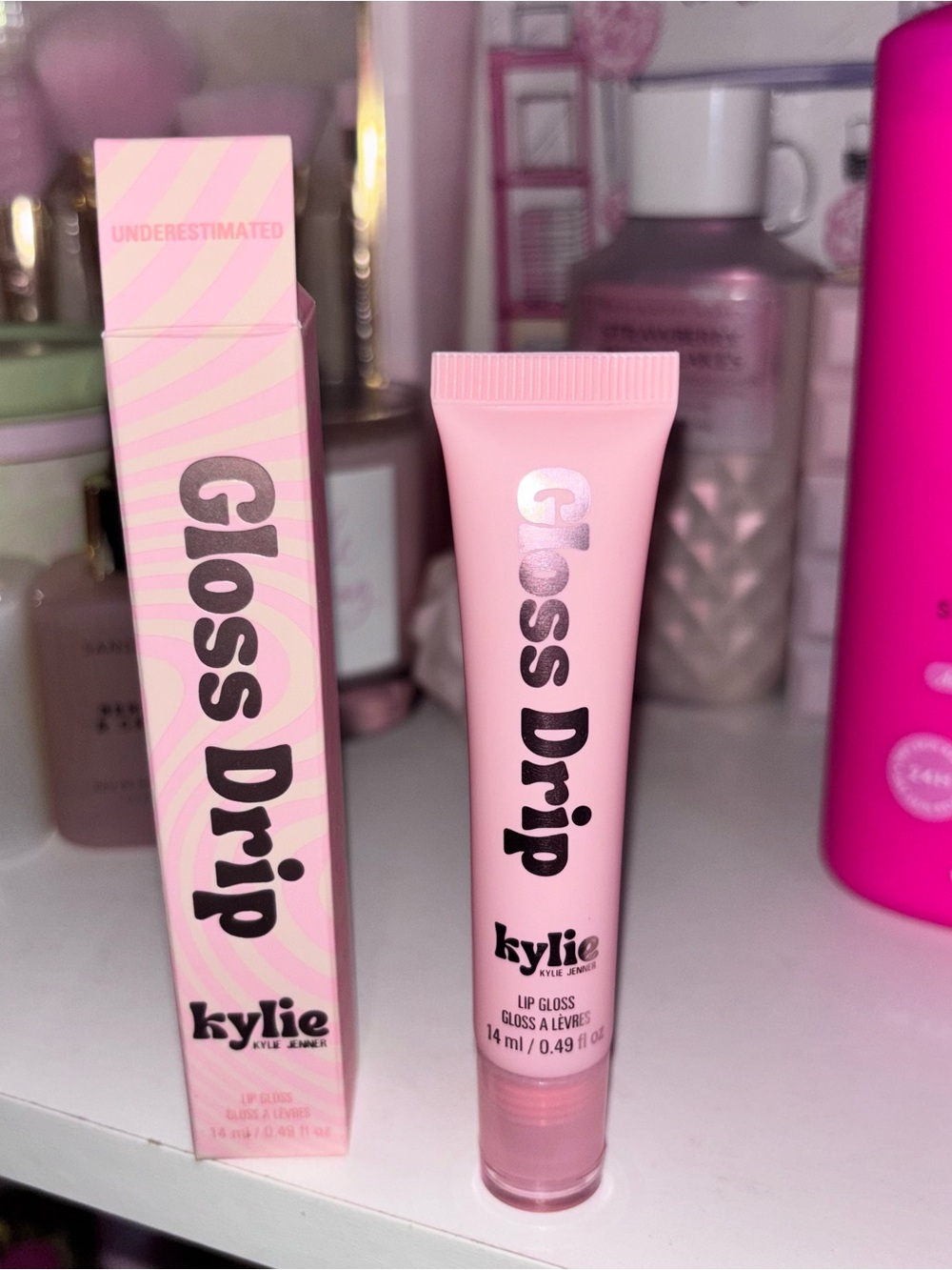 💝NIB Kylie Cosmetics Gloss Drip Lip Gloss - Underestimated💝
